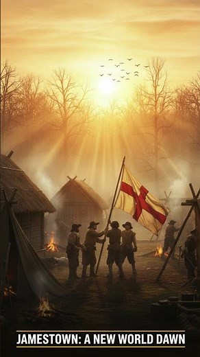 Jamestown 1607–The First English Colony That Almost Died short | part 1 #histrotv #america #history