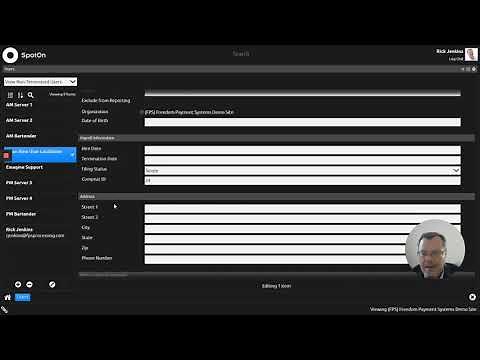 Adding a New User or Modifying an Existing User in SpotOn Restaurant POS