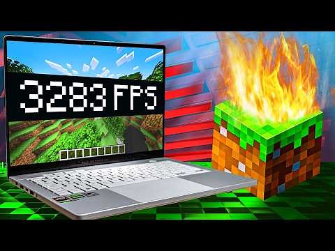 I Tested The BEST Minecraft Gaming Laptop!