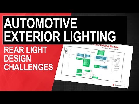 Automotive Exterior Lighting - Rear Light Design Challenges