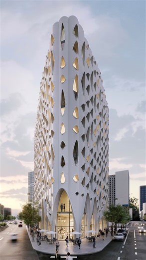 Editor-in-Chief @hgarvey is taking us inside Denver’s Populus Hotel, where sustainability isn’t a side note, it’s the main event. Designed by Studio Gang and inspired by the sculptural form of Colorado’s aspen trees, the building is a striking addition to the city skyline. Inside, design firm Wildman Chalmers layers in calming, nature-forward interiors made with sustainable materials that feel as good as they look. Populus is carbon positive, composting 100% of its food waste and planting a tree