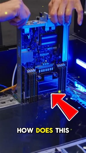 How a Liquid-Cooled Computer Operates Underwater This liquid-cooled PC runs underwater using a non-conductive cooling fluid like mineral oil, preventing short circuits and improving heat management. It’s an advanced technology solution for high-performance computing, ensuring stability, energy efficiency, and hardware longevity even under extreme conditions. Credist: @ LinusTechTips / YT @ dannywinget / YT @ KitsuneSama / YT #TechInnovation #LiquidCooling #HighPerformancePC #reelsvideo #viralree