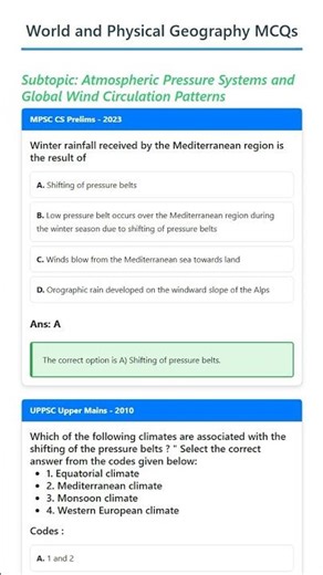 Atmospheric Pressure Systems and Global Wind Circulation Patterns