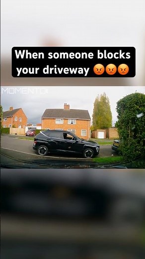 When Someone Blocks your Driveway… #roadrage