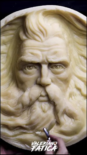 Timelapse of Masterful Parmesan Cheese Carving