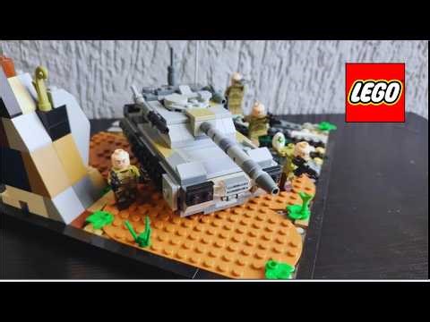 LEGO MILITARY TANK TUTORIAL