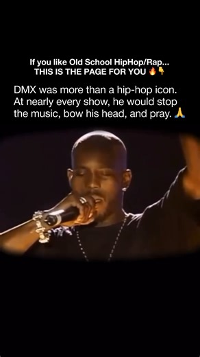DMX was more than a hip-hop icon. At nearly every show, he would stop the music, bow his head, and pray. 🙏 Follow the Page for Daily HipHop Content ❗ @hiphop__unity 🔥🔥🔥 _____________ #dmx | HipHop Unity