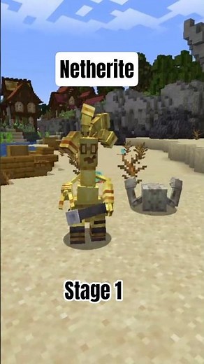 Gholdengo STAGE-1 Variant Cobblemon Pokemon#cobblemon #pokemon #minecraft #animation #pixelart