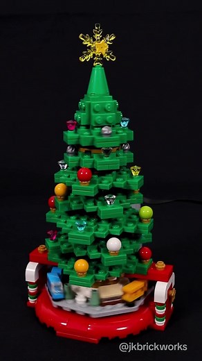 DIY Motorized LEGO Christmas Tree Build Tutorial