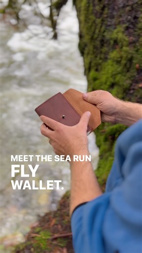 Cadence Leather | Fly Fishing Gear on Instagram: "Meet the Sea-Run Fly Wallet—built as tough as the fish it’s named after, handcrafted in Vancouver and ready for long days on the water. DM to order 📬 #flyfishing #catchandrealease #searun #gonefishing #handcrafted #beautifulbc #leathercraft #tightlines #vancouverbc"