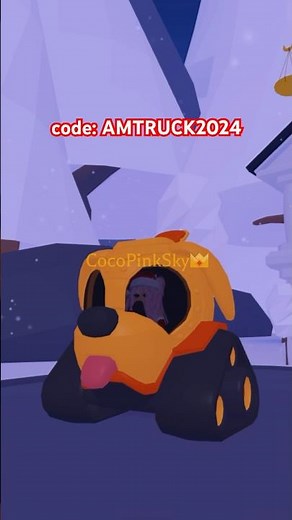 FREE CAR CODE in Adopt Me! 💖 get it now!!! #adoptme #cocopinksky