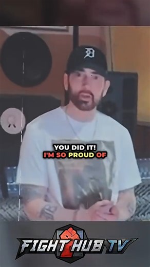 Rapper Eminem CONGRATULATES Crawford during parade for beating Canelo! | Fight Hub TV