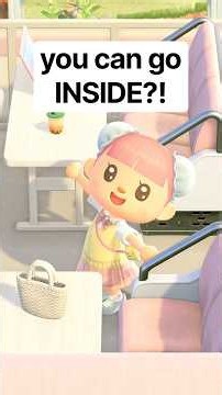 I built a REAL train in Animal Crossing! 🚃🩷 #acnh