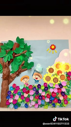 夏の思い出を飾る壁面製作アイデア