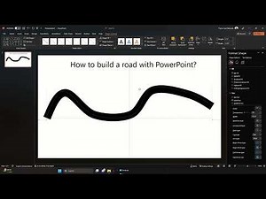 How to build a road with PowerPoint