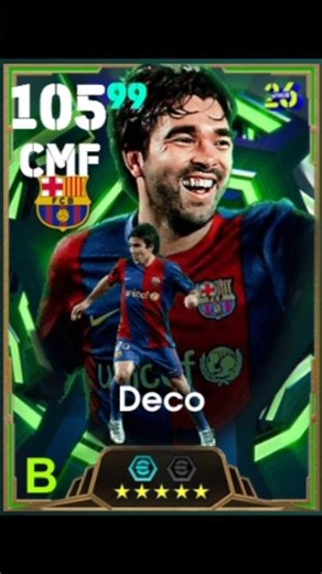 105 New Deco Max Training 😮‍💨#Deco efootball 2026 training #105 Deco best Training Guide