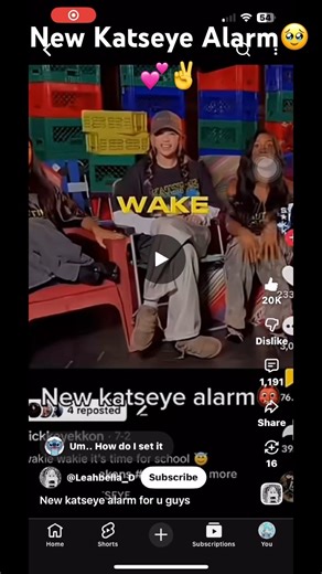 KATSEYE ALARM CLOCK!! #eyekon (here are the credits!! @leahbella_D for the short)