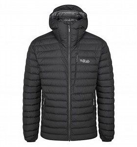 Giacca Rab Infinity Microlight (nero) da uomo - Alpinstore