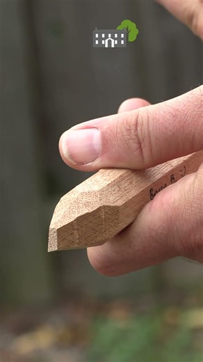 Cutting and Shaping a Wooden Peg