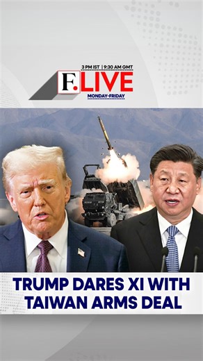 Firstpost | #FirstpostLIVE: The Trump administration approved $11 billion-worth of arms to Taiwan, Taipei said on December 18, announcing one of the... | Instagram