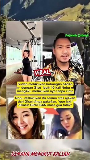 Pengakuan mengejutkan Nobu tentang gisel #viral #artist #fyp