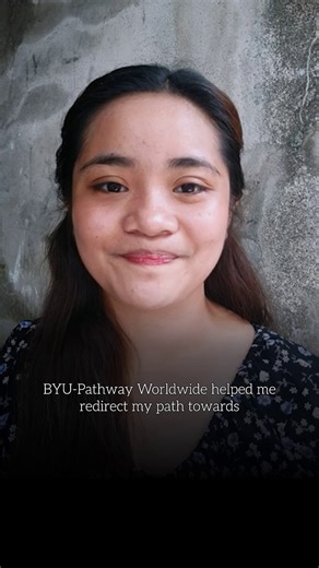 BYU-Pathway students discover and strengthen the skills they need for continued success throughout a university degree program. "BYU-Pathway Worldwide helped me redirect my path towards the future I am hoping for, for my family and myself." - Rose Amor Sargilla, Philippines #BYUPathwayWorldwide #success #personalgrowth | BYU-Pathway Worldwide