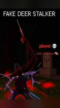 fake deer mod for bedrock by @yuzu1 rpng #minecraft #modpacklow #horroraddon