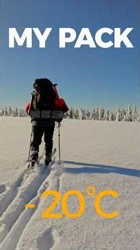 What`s In My Backpack? Winter Camping In Norway