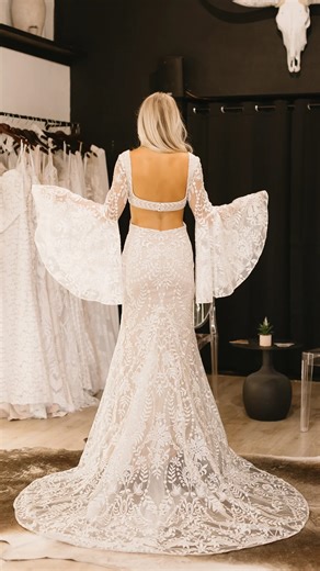 Western brides meet our western dresses🤠 Modeled by @texas.harmonica ✨ Hat by @dnahatcompany ✨ #westernwedding #westernbride #2026bride #texasbride #fortworthtx #fortworthstockyards | Birdie Bridal