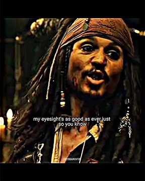 Captain Jack Sparrow sent Will Turner to Dutchman ship | #piratesofthecaribbean #jacksparrow #shorts