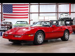 1986 Chevrolet Corvette Convertible For Sale - Walk Around
