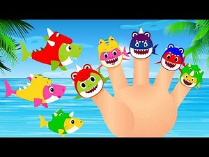 Baby Shark Finger Family Song 🦈👆 | Baby Shark Dance | Kids Songs & Nursery Rhymes for Toddlers