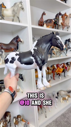 Unbox my silly little cow horse with me! 🐮 #breyer #schleich #unboxing #hobby #collectibles #horse