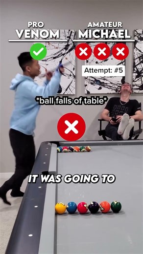 AMATEUR VS PRO - POOL BATTLE with @BilliardBreakdown 🎤🎱❌✅