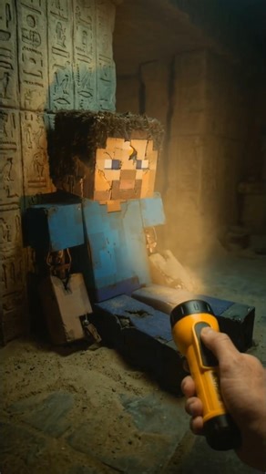 POV - I Found Minecraft Steve Abandoned #abandoned #nostalgia #shorts