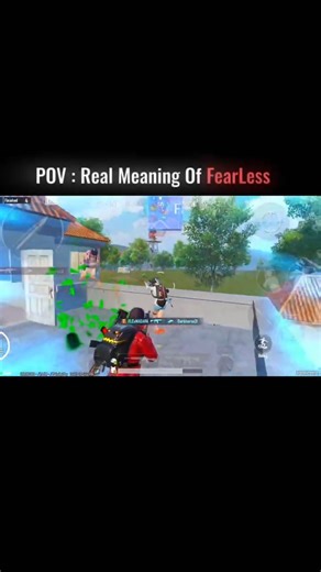 Real Meaning Of Fearless ☠️ | #pubgmobileshorts #bgmishort #1v4clutches #shortsfeeds