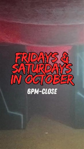 Experience the ultimate walk-through terror. Just $9.99 per visit. Upgrade with 1–2 hours of attractions. Fridays & Saturdays, 6 PM–close. | Daytona Lagoon