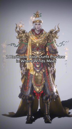 Harmonic Core Tier 2 Outfit Showcase (Male) - Where Winds Meet CN Server