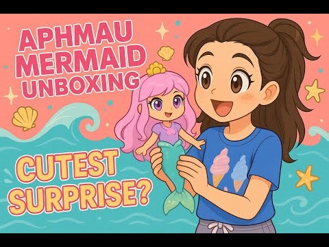 UNBOXING the Aphmau MERMAID FASHION Doll! 🌊✨ Cutest Surprise Yet?!