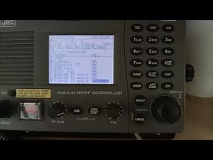 JRC MF HF SELF TEST
