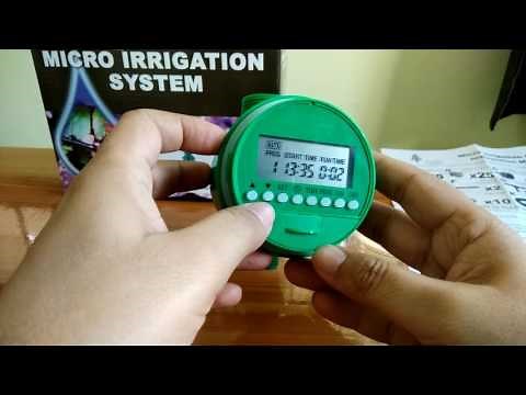 Pinolex automatic drip irrigation system for Home gardening