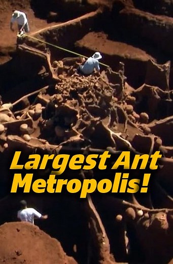 1.6M views · 9.2K reactions | Scientists discovered a massive ant metropolis by pouring concrete into a leafcutter ant colony! This incredible structure, with fungus farms and tunnels, reveals the architectural genius of ants.  #AntColony #ScienceDiscovery #InsectArchitecture | Animal Doozy | Facebook