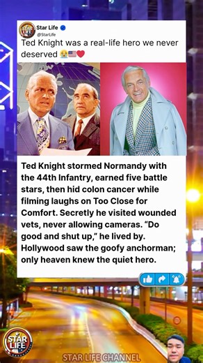 Ted Knight was a real-life hero we never deserved