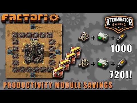 Factorio Tutorial & PSA: The Benefits of Productivity Modules in the Rocket Silo