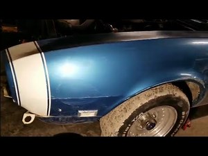 1968 Camaro Project #5 Removing Fenders, Blower Assembly and Wire Harness