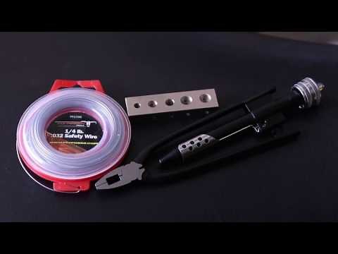 How to use Safety Wire and Pliers Pit Posse PP2769