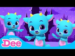 Super fast Spooky Loo dance challenge x2 x3 x4 | Home Training video | Dragon Dee Songs for Children