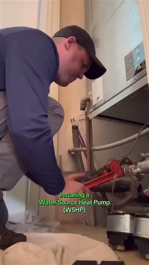 How to install a water system | When it comes out perfect 😏💧 #hvaclife #hvactechnician #miami