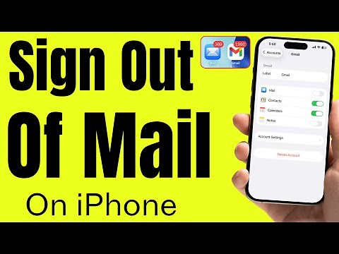 How to Sign Out Of Mail on iPhone (2026)