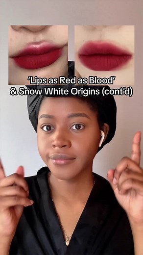 Snow White Lips Makeup Tutorial & Origins Revealed